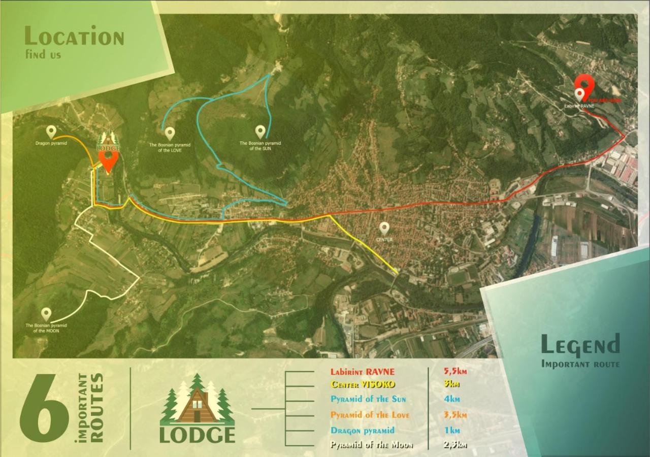 Lodge Zbilje Visoko, Bosnian Pyramids Εξωτερικό φωτογραφία